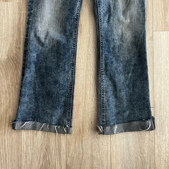 Rag & Bone Women’s Nina High Rise Ankle Flare Cropped Jeans in Pearl - Size 28 - Picture 5 of 11